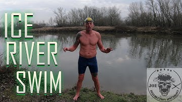 RIVER ICE SWIM - MARCH DÜRNKRUT - HARDCORE SWIM TRAINING AGAINST THE CURRENT - EPIC STUFF