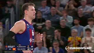 Jan Vesely (27 points): FC Barcelona-Real Madrid 83-78