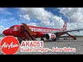 FLIGHT EXPERIENCE | AIRASIA AK6051 | Kuala Lumpur - Johor Bahru