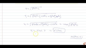 If from any point P on the circle `x^2+y^2+2gx+2fy+c=0` tangents are drawn to the circle `x^2+y...