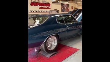 ‘70 Chevelle 632 ci SS Big Block on a dyno