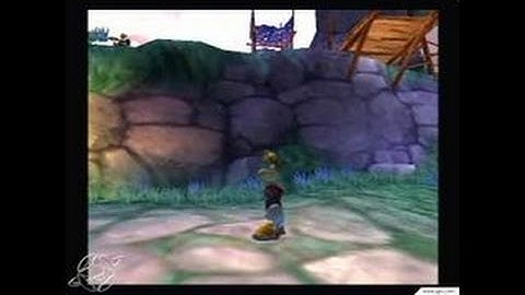 Rayman 3: Hoodlum Havoc GameCube Gameplay - Rayman explores