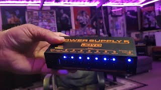 Cheap rechargeable battery power supply solution | Joyo JP05 Power Brick with USB Port