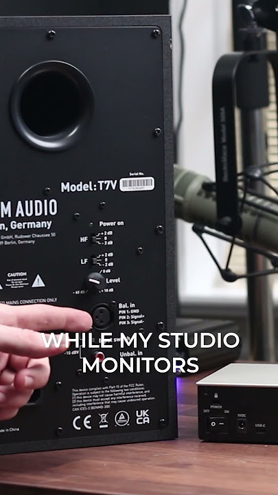 HOW TO: Connect Audio Interface to Studio Monitors