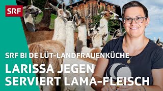 👩‍🌾 Larissa Jegen überrascht mit Lama-Fleisch | Landfrauenküche 3/7 – SRF bi de Lüt | SRF