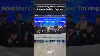 [Korea's First] 3 Engineers Certified in NovaStar NCE L3 Simultaneously