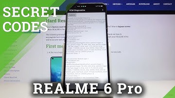 Special Codes REALME 6 Pro - Hidden Mode / Secret Realme Codes