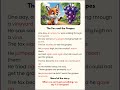 The Fox 🦊 and the Grapes 🍇 | Short Story in English | Moral Story | English short story #storytime