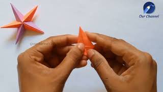 Paper Star 🌟 Making | Easy Paper Craft | Art and Craft | DIY | Star with Paper