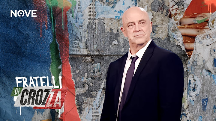 Crozza e il suo monologo sul rapporto tra i giornalisti e la politica
