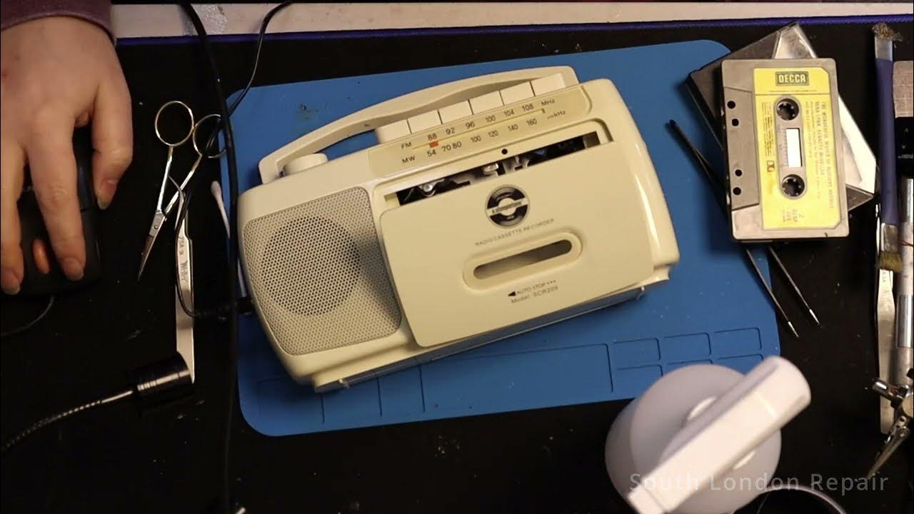 Why Do Cassette Players Eat Tapes We try to fix a Steepletone