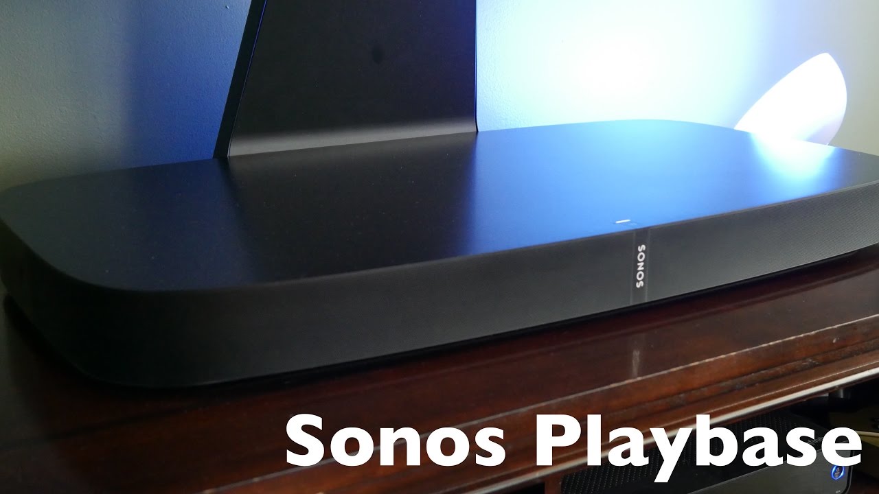 mod Reklame Nogen som helst Sonos Playbase Hands On Review - YouTube