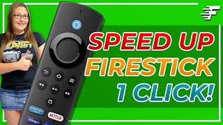 speed up your firestick in 1-click | no more buffering!