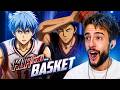 AOMINE VS MISDIRECTION OVERFLOW... KUROKO NO BASKET Season 2 Episode 16-16.5 REACTION