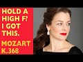 Glass Shatterers! 15 sopranos sustain High F in Mozart's K.368