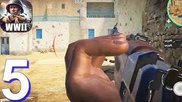 World War Heroes: WW2 Shooter Walkthrough Part 5 / Android iOS Gameplay HD