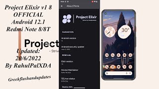 Famous Project Elixir v1.8 OFFICIAL Android 12.1 Redmi Note 8/8T Net Worth