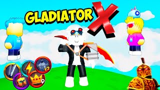 КАК Х! ROBLOX Gladiator Simulator X, стать самым сильным гладиатор.