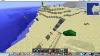 Minecraft- How to Make a Lava Trap