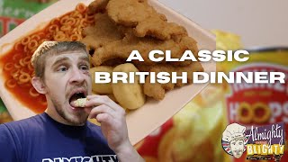 A Classic Turkey Dinosaur Dinner | Almighty Cooking Blighty Ep. 5