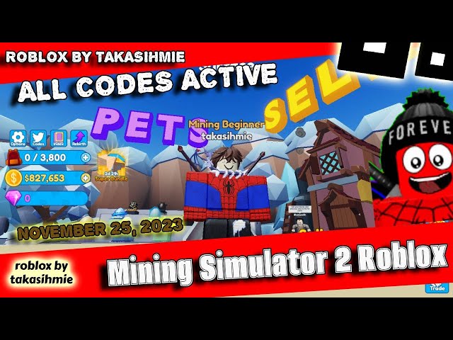 NOVEMBER 2023] ALL WORKING CODES BLOCK MINER SIMULATOR ROBLOX