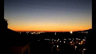 Sunset in Manique de Cima, Sintra, Portugal