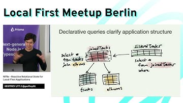​Geoffrey Litt: Riffle - Reactive Relational State (Local-First Meetup Berlin #1)