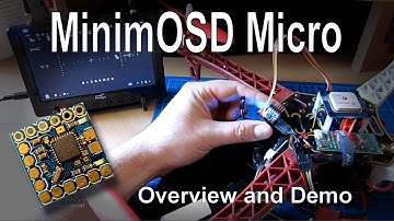 MinimOSD Micro - Overview and Demonstration (KV Team mods)