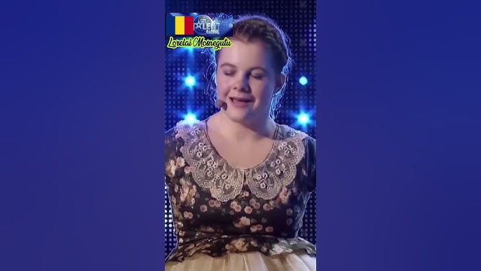 Lorelai Mosnegutu Plays The Keyboard With Her Feet on Romania's Got Talent - YouTube
