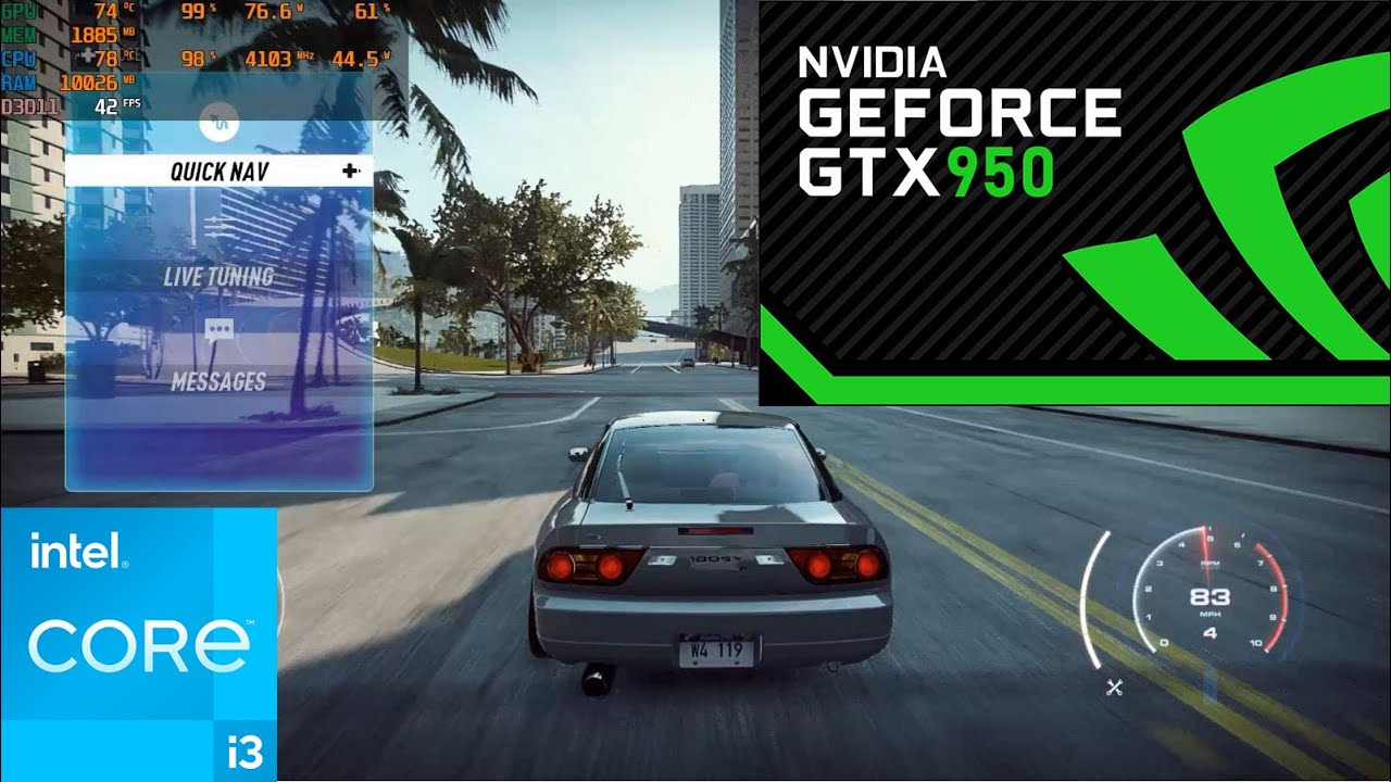GTX 950 Need For Speed Heat