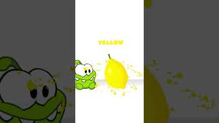 Learn What Color Is the Lemon with OM NOM#shorts #youtubeshorts #omnom #cartoons