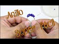 Cómo hacer un anillo fácil...Aprende a hacer un anillo con alambre...anillo alambrismo diy...