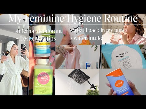 My daily feminine hygiene routine (washes I use + supplements + shaving + changing underwear + etc) @chloeyazmean535