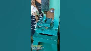 Wire Mesh Cutting Machine | Hydraulic Mesh Cutter