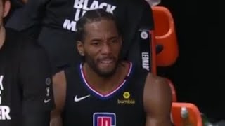 Kawhi Leonard ANGRY after blowing 3-1 lead to Nuggets!