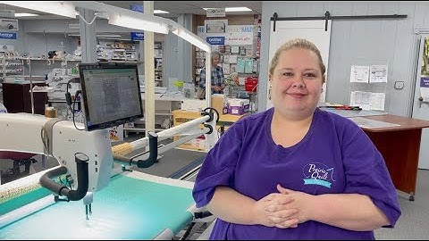 Realigning your quilting pattern on your Handi Quilter Longarm