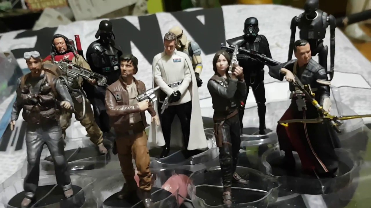 Disney Store TFA Star Wars THE LAST JEDI Rogue PVC Figures CAKE TOPPER Applause 