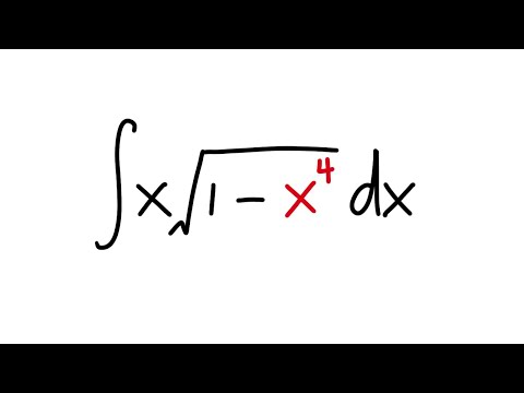 integral of x*sqrt(1-x^4),