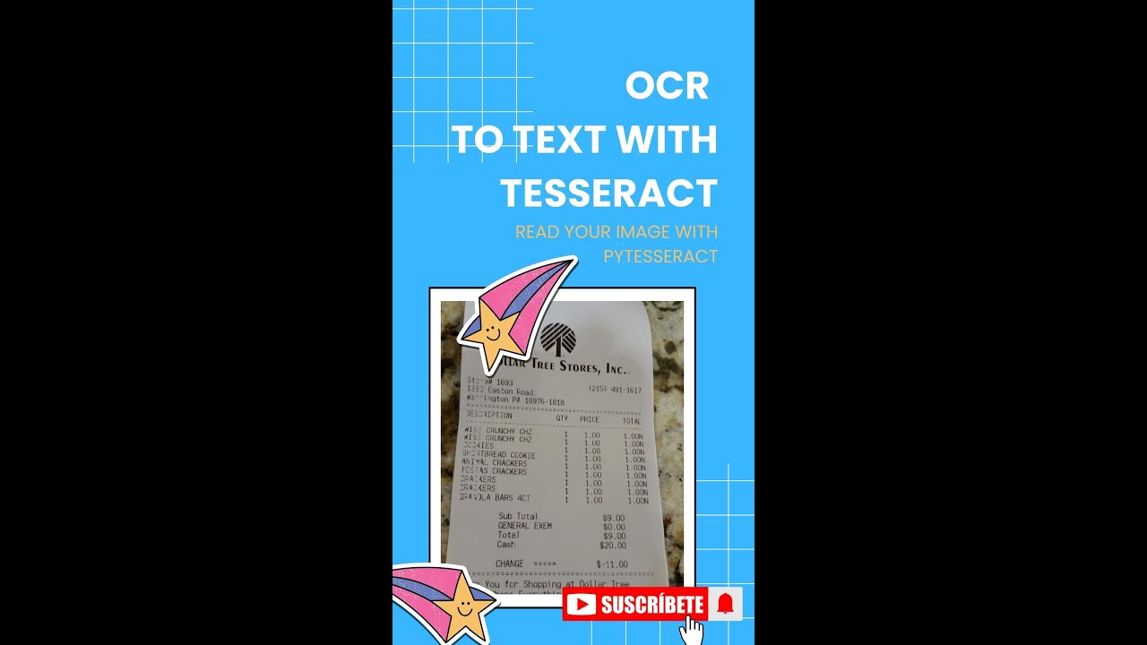 Convert Image to Text in Python 📸 ️📄 | PyTesseract OCR - YouTube