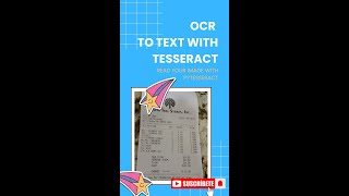 Convert Image to Text in Python 📸➡️📄 | PyTesseract OCR