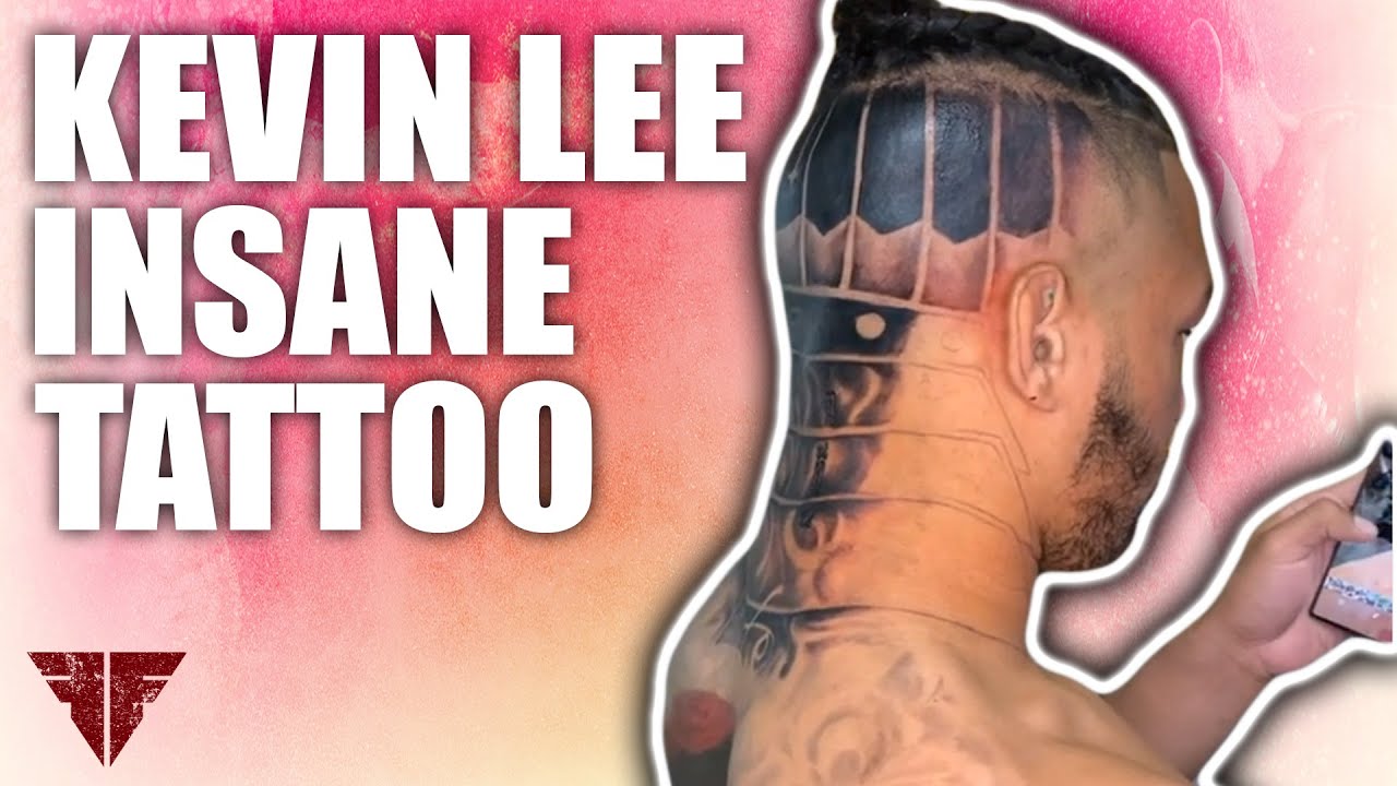 Michael Bisping reacts to Kevin Lees crazy new HEAD and NECK TattooDarren  Till outUFC Vegas Wins  YouTube