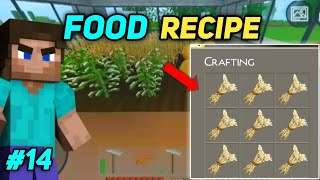 How to make Bread in mini block craft survival (Android, iOS)