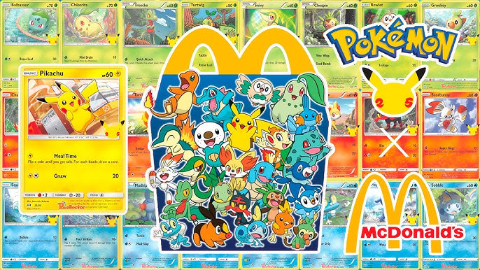Pokémon TCG é tema do McLanche Feliz em setembro - GKPB - Geek