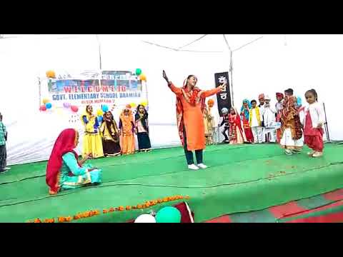 Choreography dance      dhiyan da satikar kro school dance