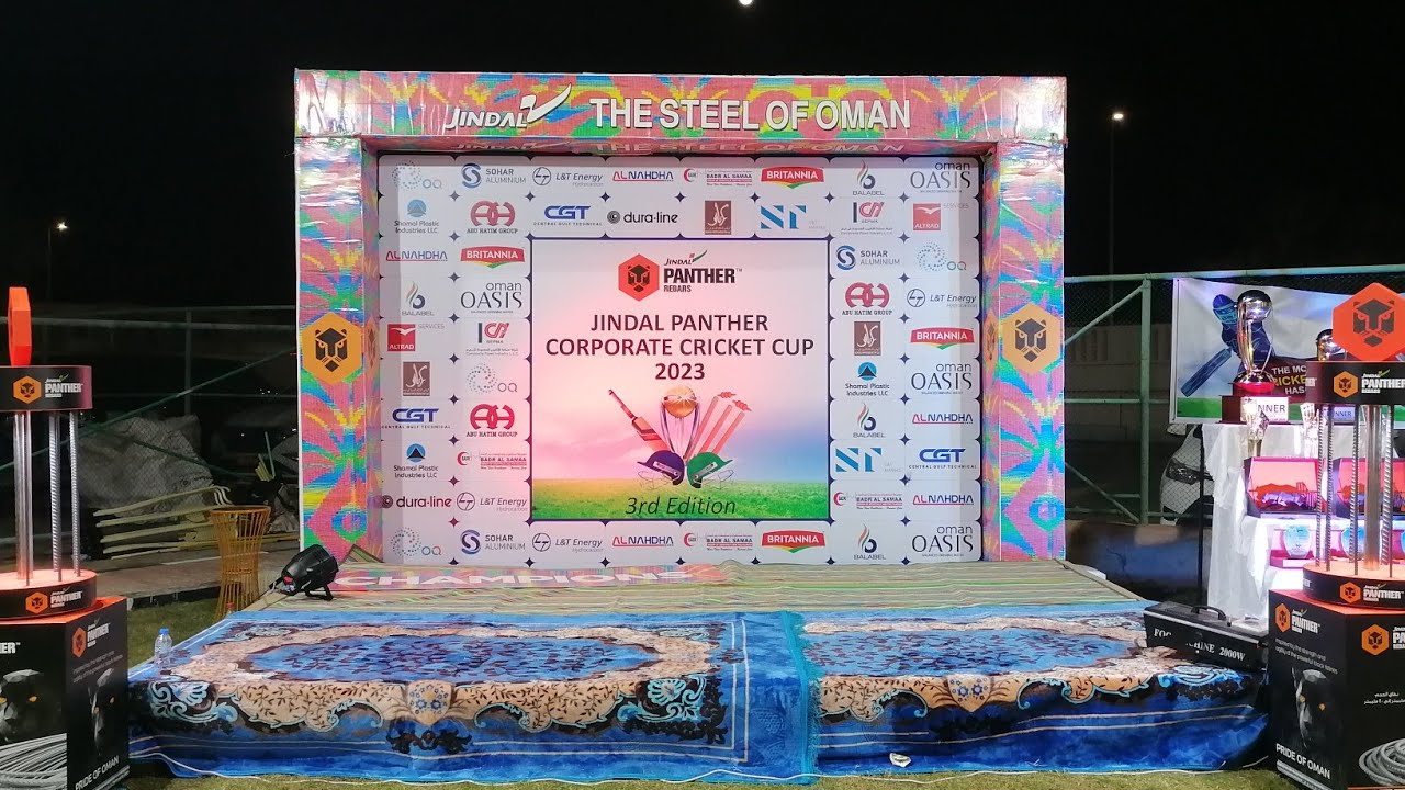 JINDAL PANTHER CORPORATE CRICKET CLUB OMAN [Women's final Cricket Match]