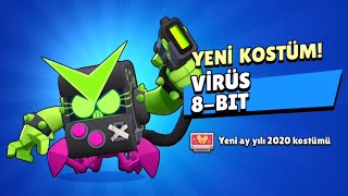 VİRÜS 8-BİT ALDIM!👾 (BRAWL STARS)