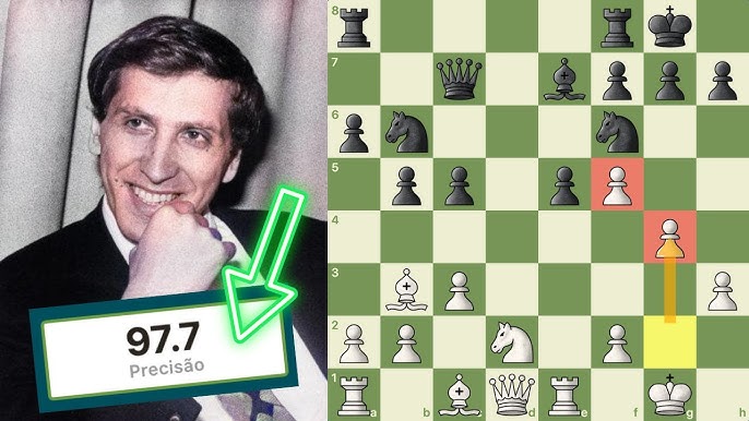 Bobby Fischer. Minhas melhores partidas do livro de Bobby Fischer. #4