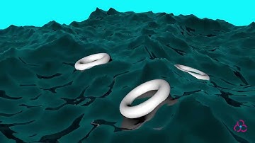 Cinema 4D Floating Objects on Water Tutorial using Hot4D
