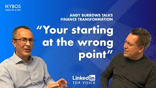 Andy Burrows Talks Finance Transformation