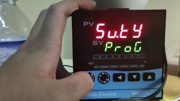 Setting AL2L of WT909 (temperature controller)